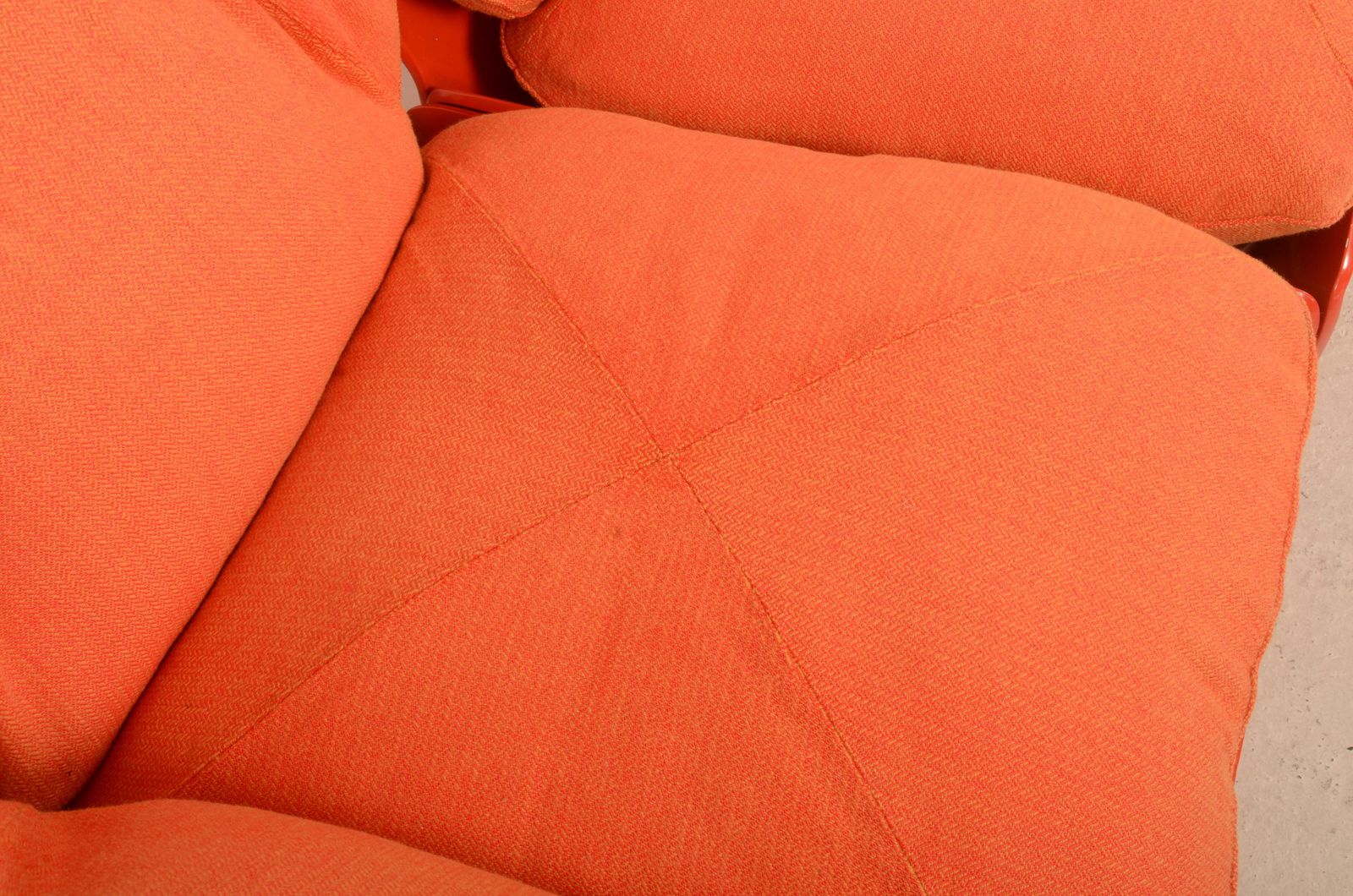 1970s Orange Christensen & Larsen Sofa Or Chairs photo vinterior