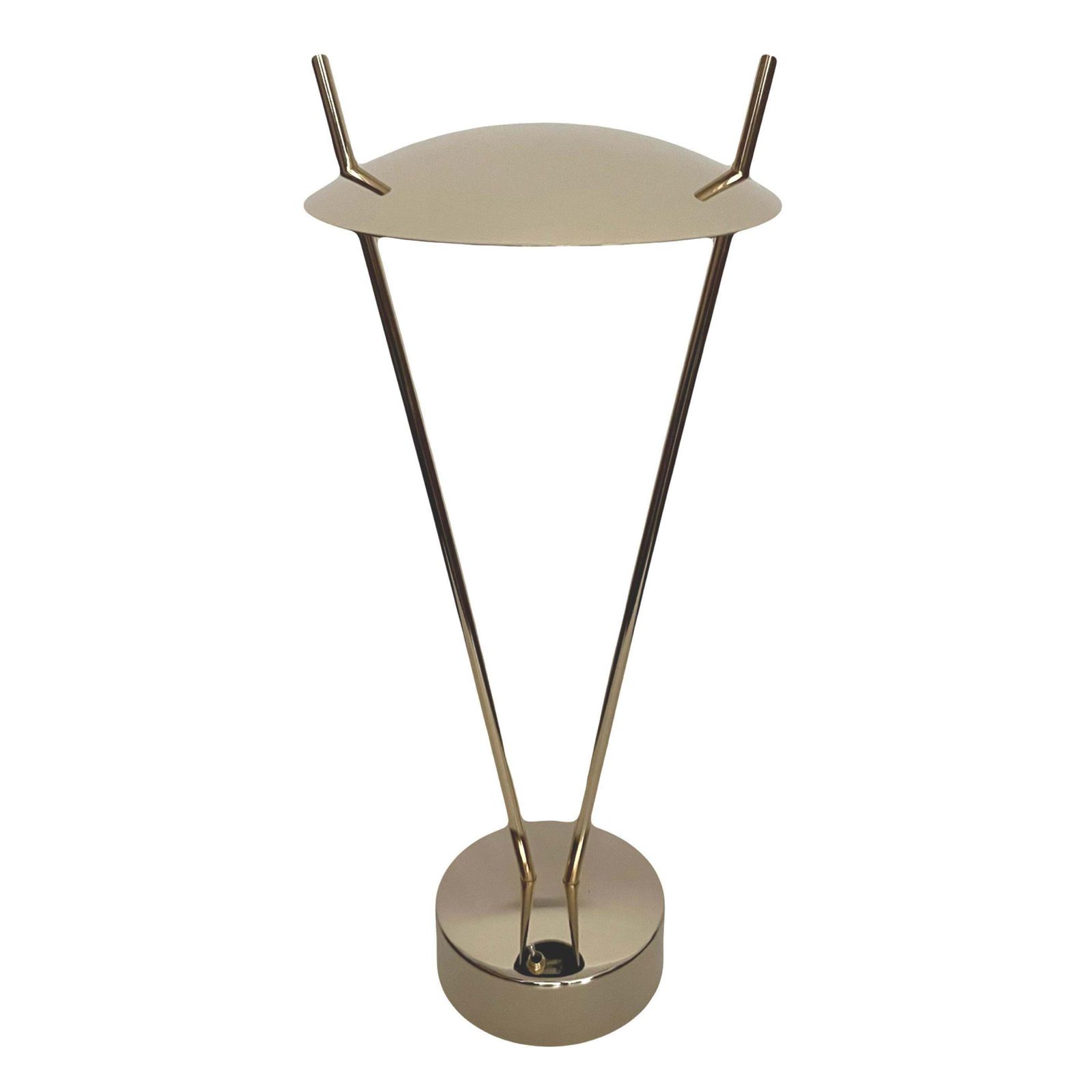 Postmodern Pair Of Gold Table Lamps By Leonardo Marelli For Estiluz, 1980s photo furniture