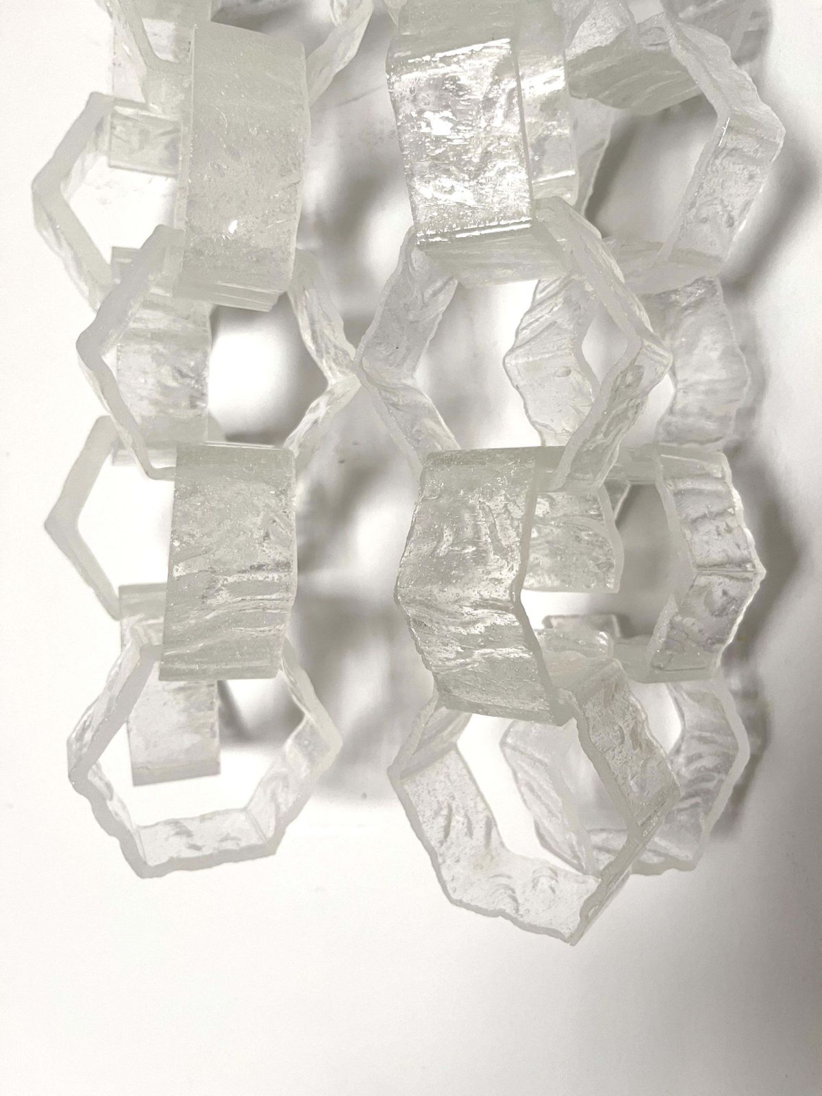 Italian Midcentury Pair Of Murano Wall Sconces By Carlo Nason, 1970s photo 1475.0