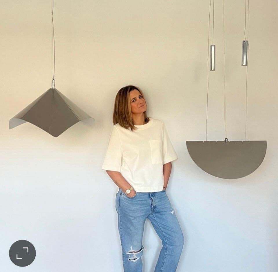 Lighting Exceptional Mid Century Counterweight Chandelier By Estiluz, Barcelona, 1977s photo