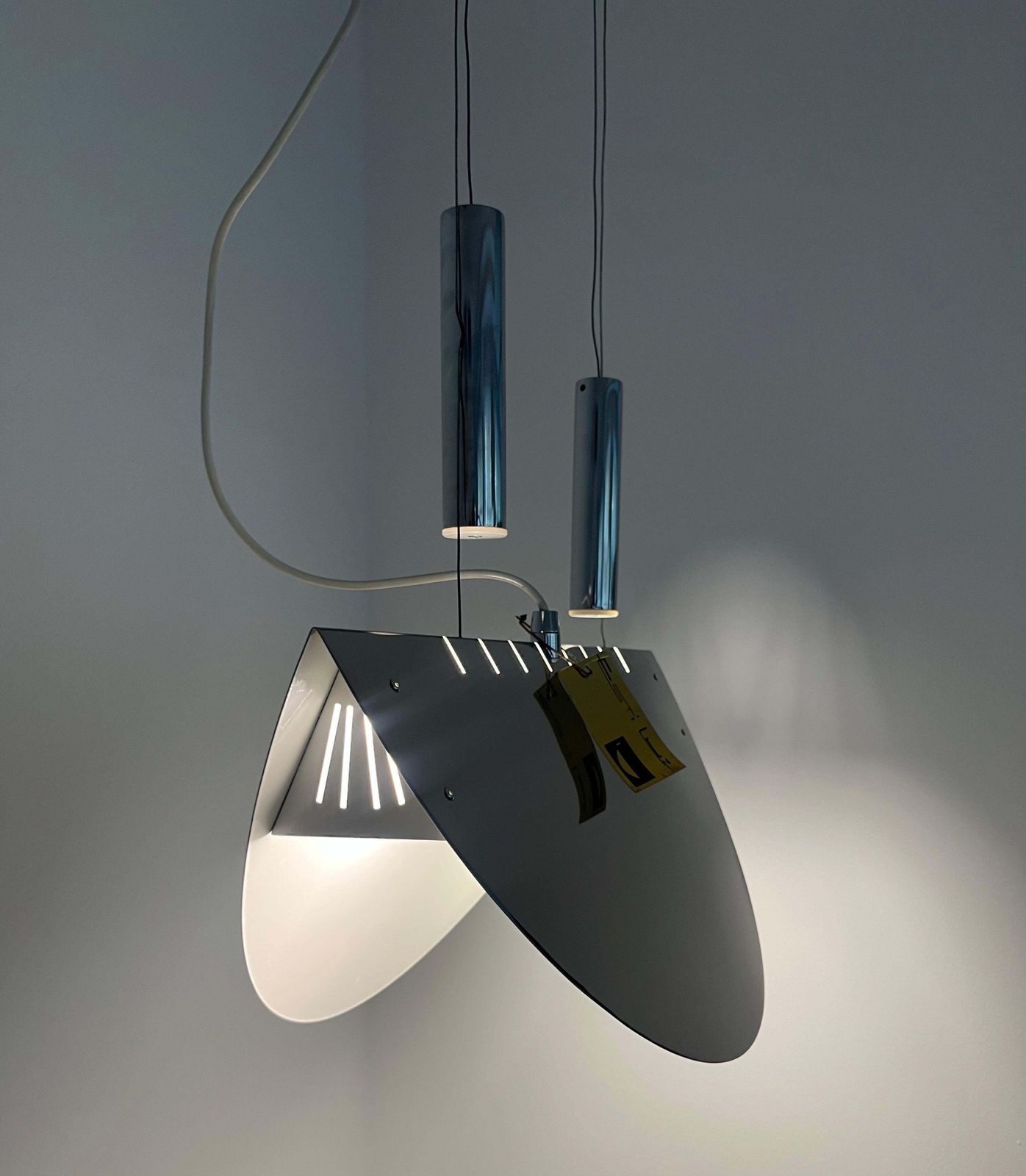 photo vinterior Exceptional Mid Century Counterweight Chandelier By Estiluz, Barcelona, 1977s