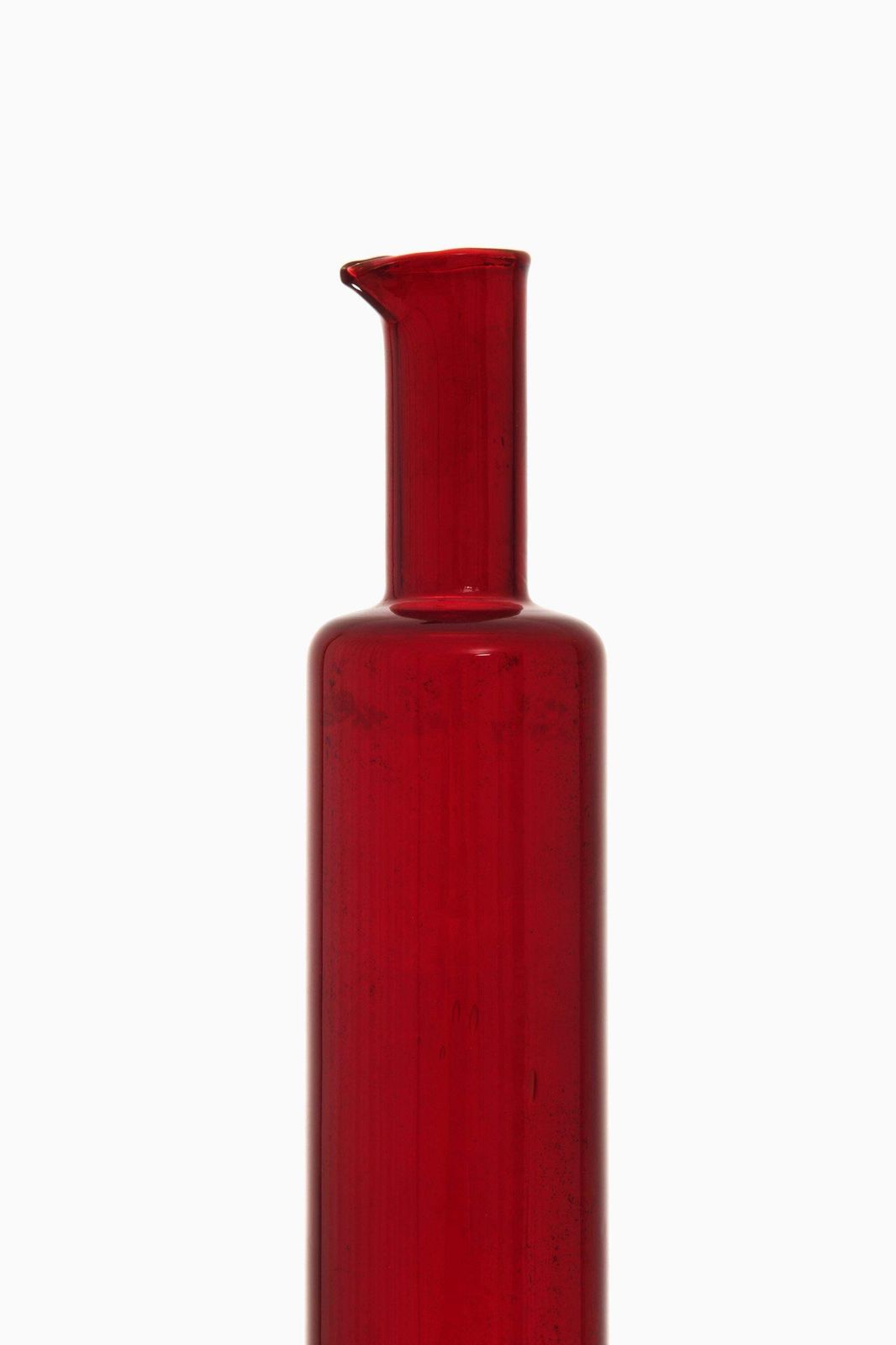 Glass Vase In Red By Nanny Still, 1950's photo furniture