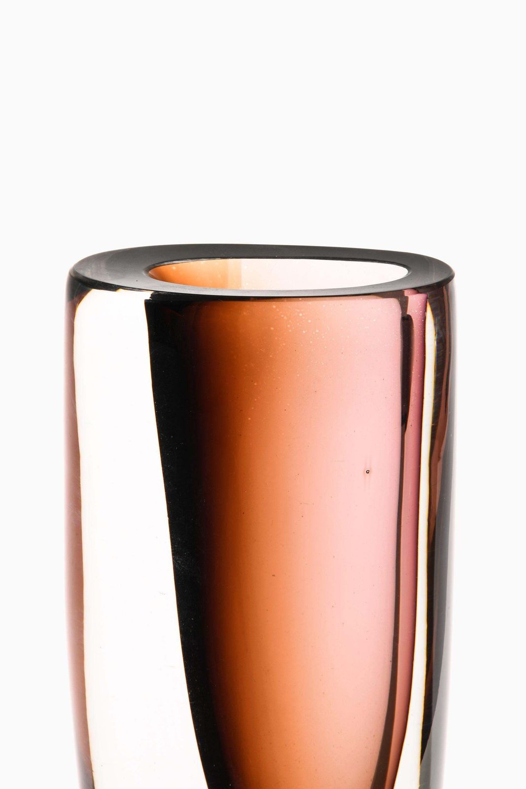 Brown Glass Vase By Vicke Lindstrand, 1960's photo furniture