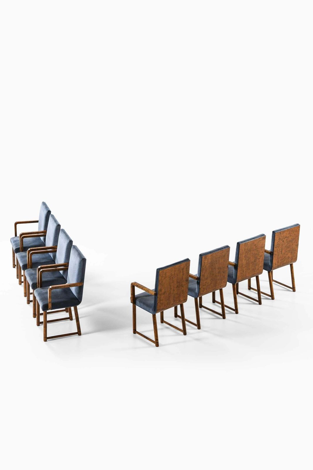 Set Of 8 Armchairs Produced In 1930's In Finland photo Furniture