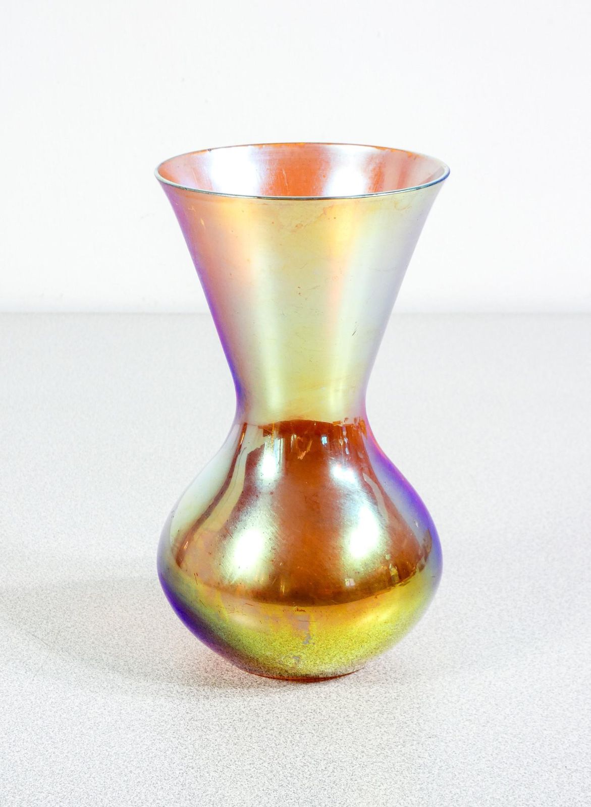 Wmf Myra Series Iridescent Blown Glass Vase. Germany, 1920s/30s photo Home Decor