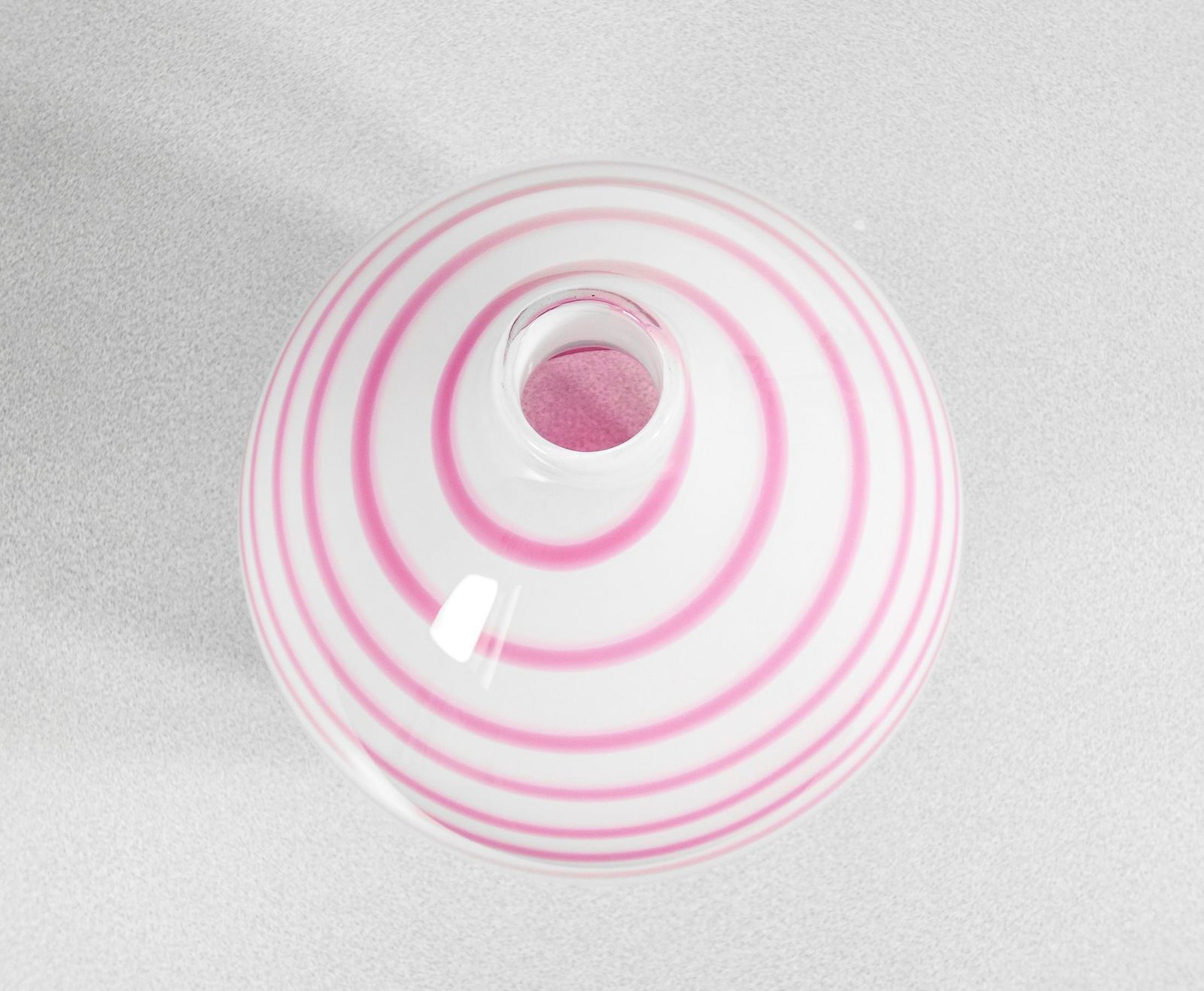 Blown Glass Vase Design Paolo Crepax. Large Pink Version. 1990s photo buy
