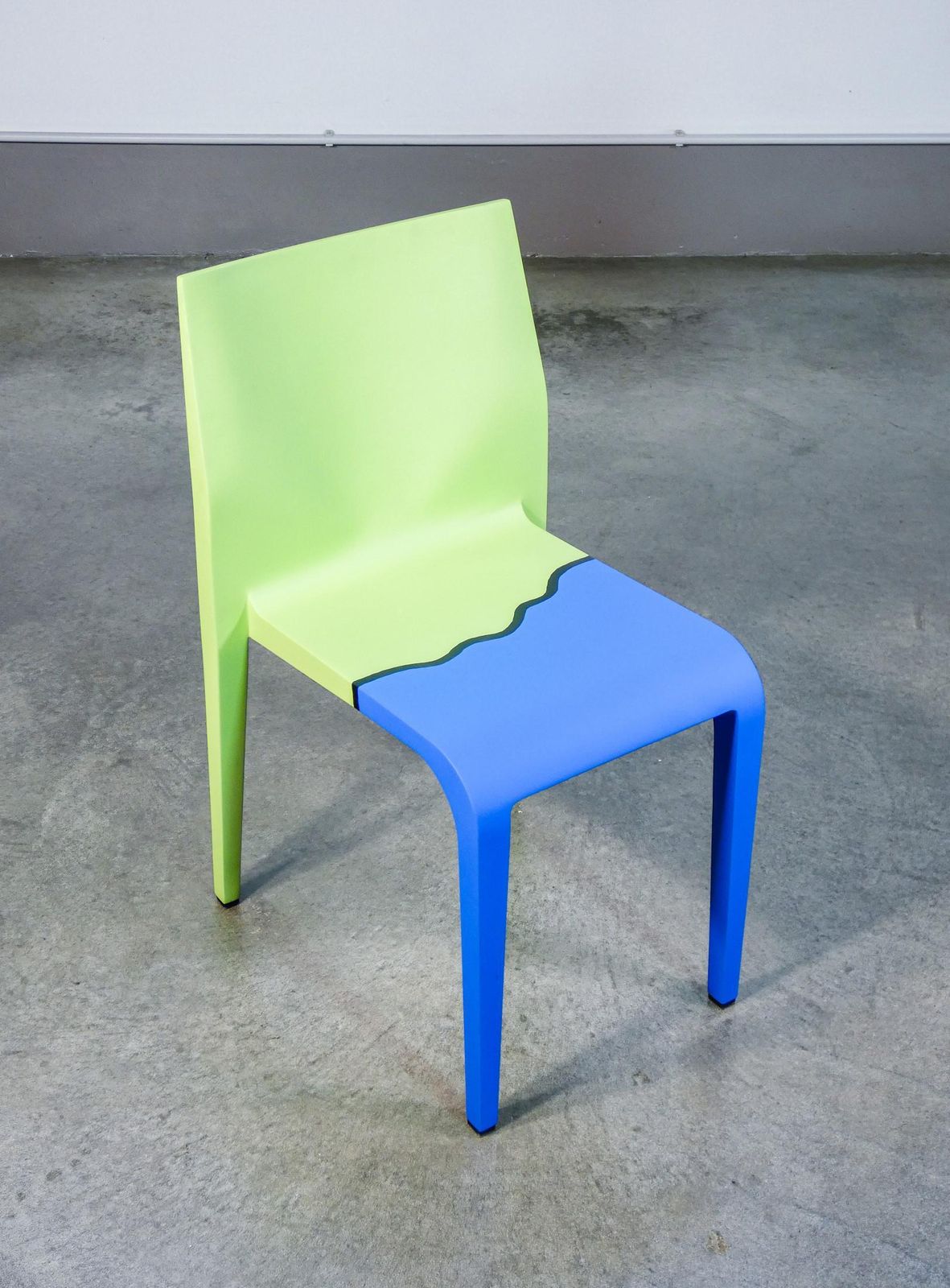 Laleggera Alias Chair, Part Of The Work "Mezzoterra Mezzomare" By M. Pistoletto photo furniture