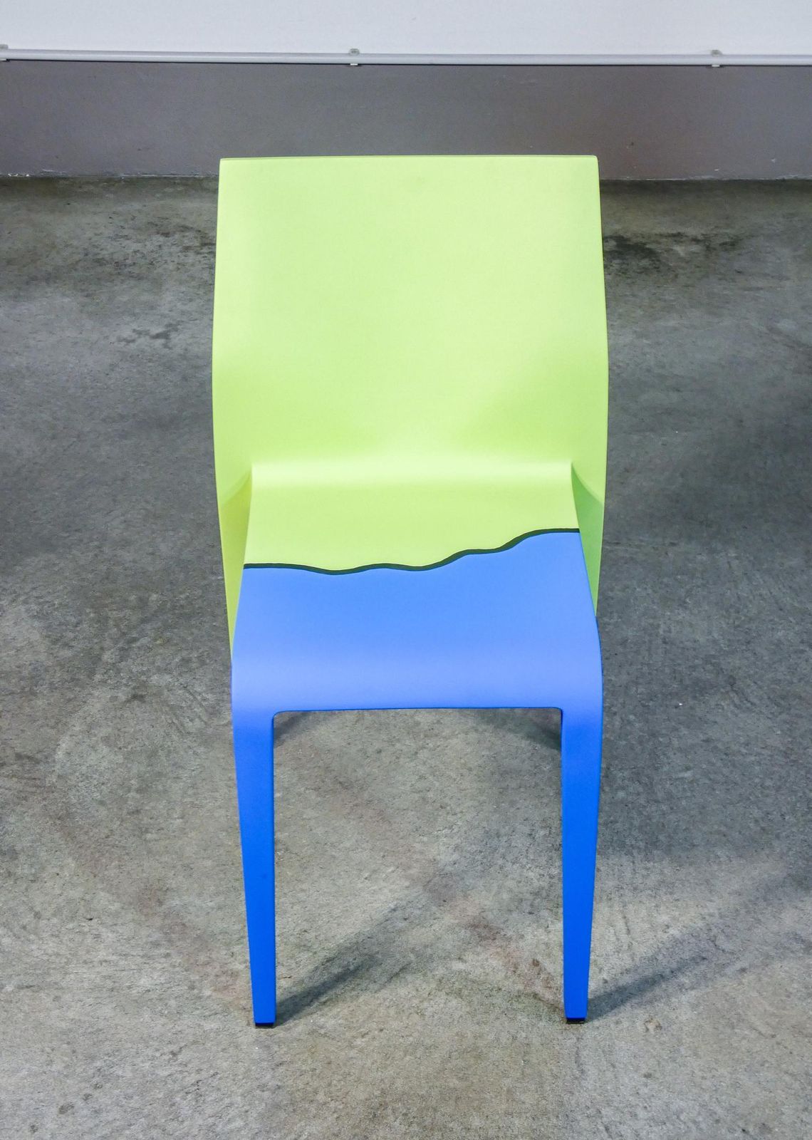 Laleggera Alias Chair, Part Of The Work "Mezzoterra Mezzomare" By M. Pistoletto photo Furniture