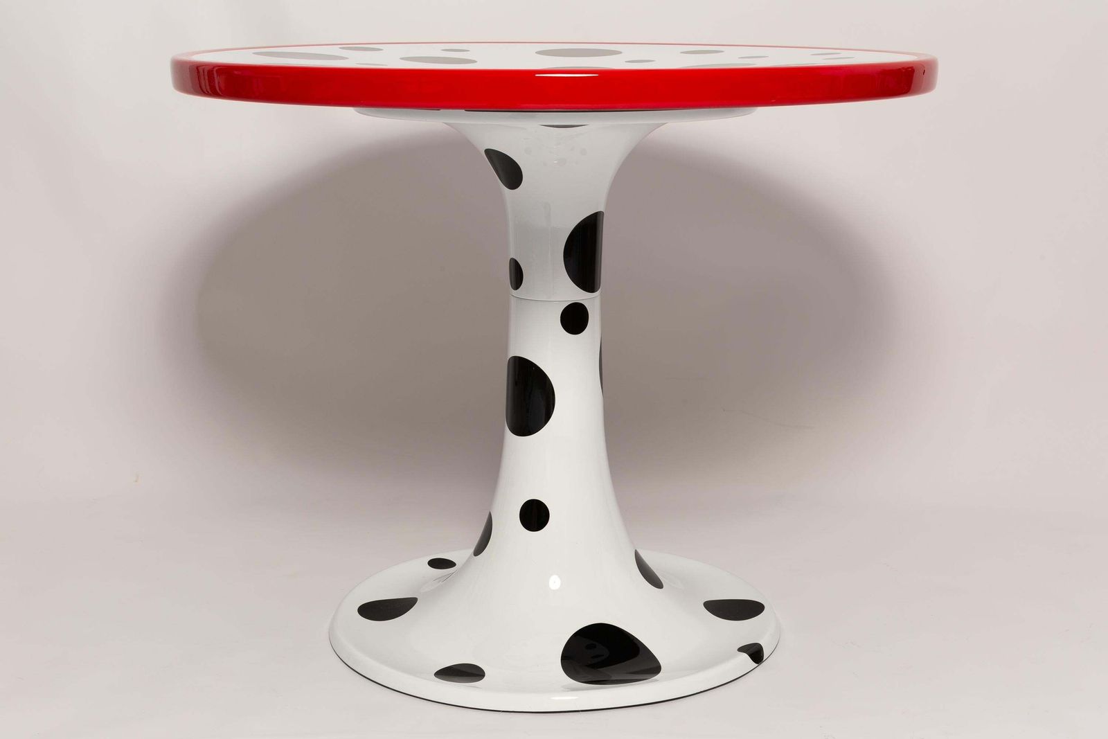 Mid Century Cruella Dalmatian Kangaroo Table, By Ernst Moeckl, Germany, 1968 photo Furniture