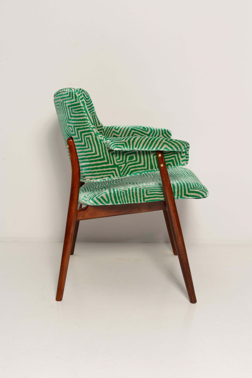 Mid Century Armchair Dedar Jamu Jungle, Type B 6148 Radomsko, Europe, 1960s photo Furniture