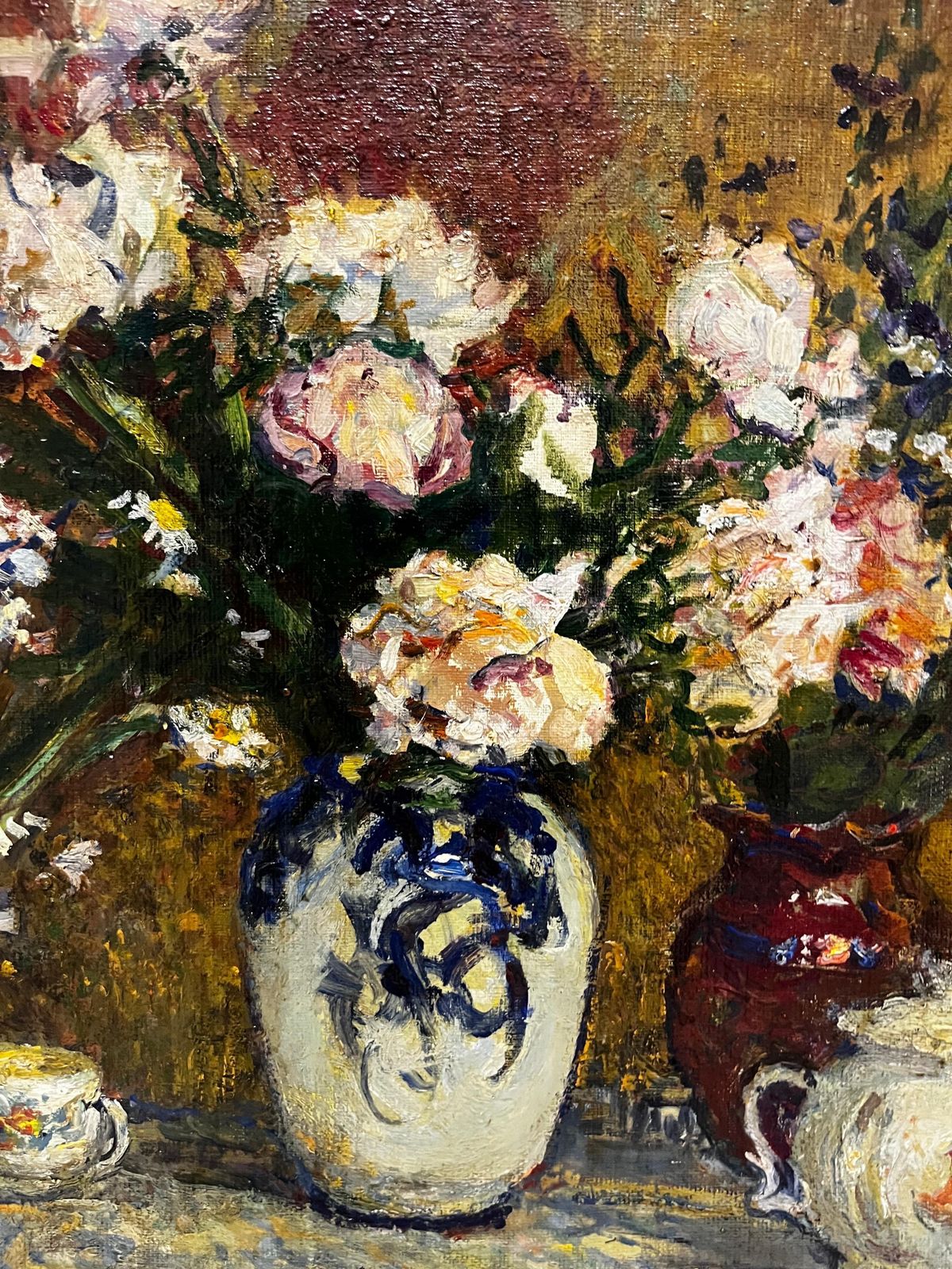 Nikolai Tolkounov"Fiori"  Olio  Cm. 61 X 48  19701970 photo Art