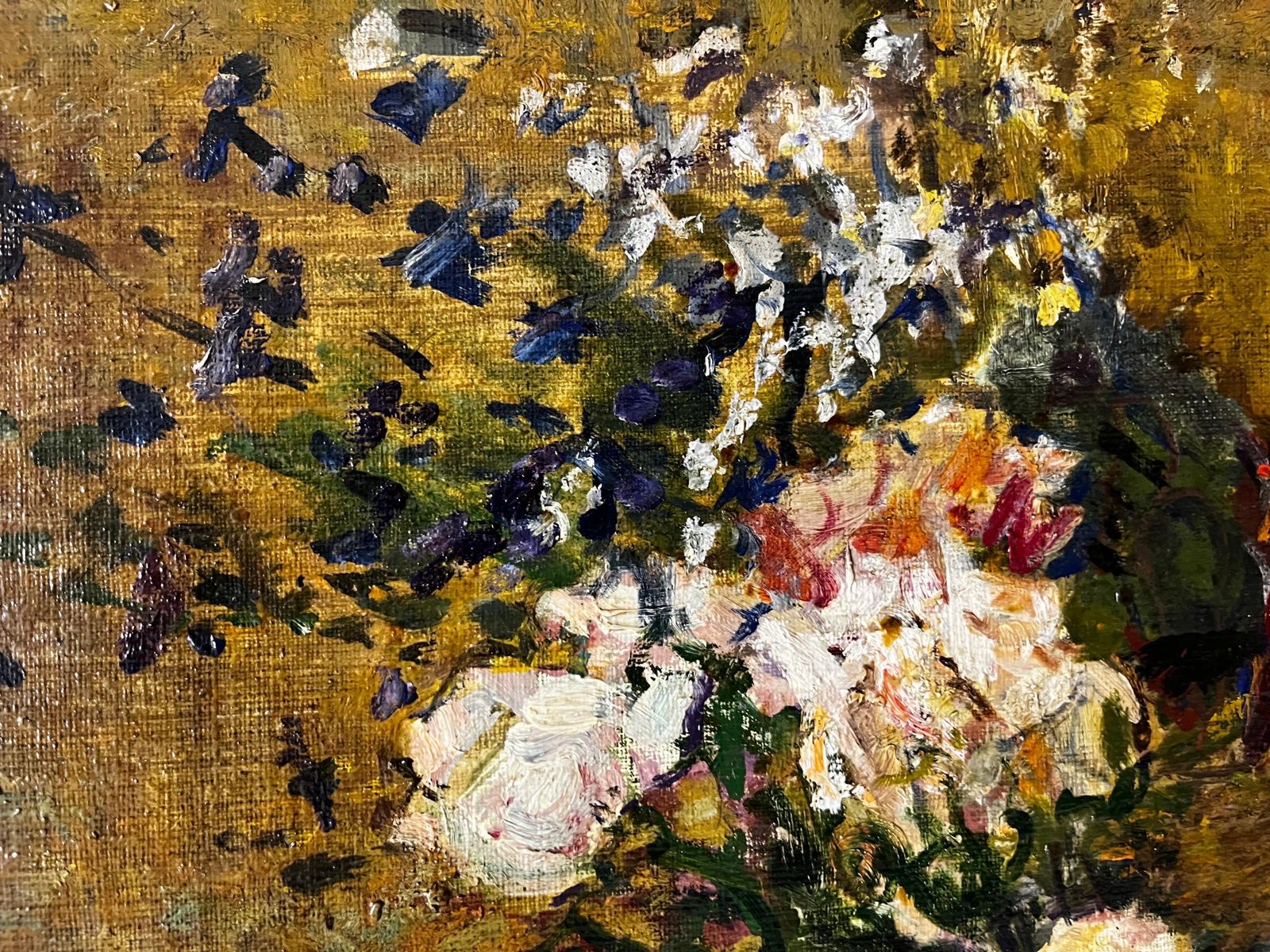 Nikolai Tolkounov"Fiori"  Olio  Cm. 61 X 48  19701970 photo vinterior