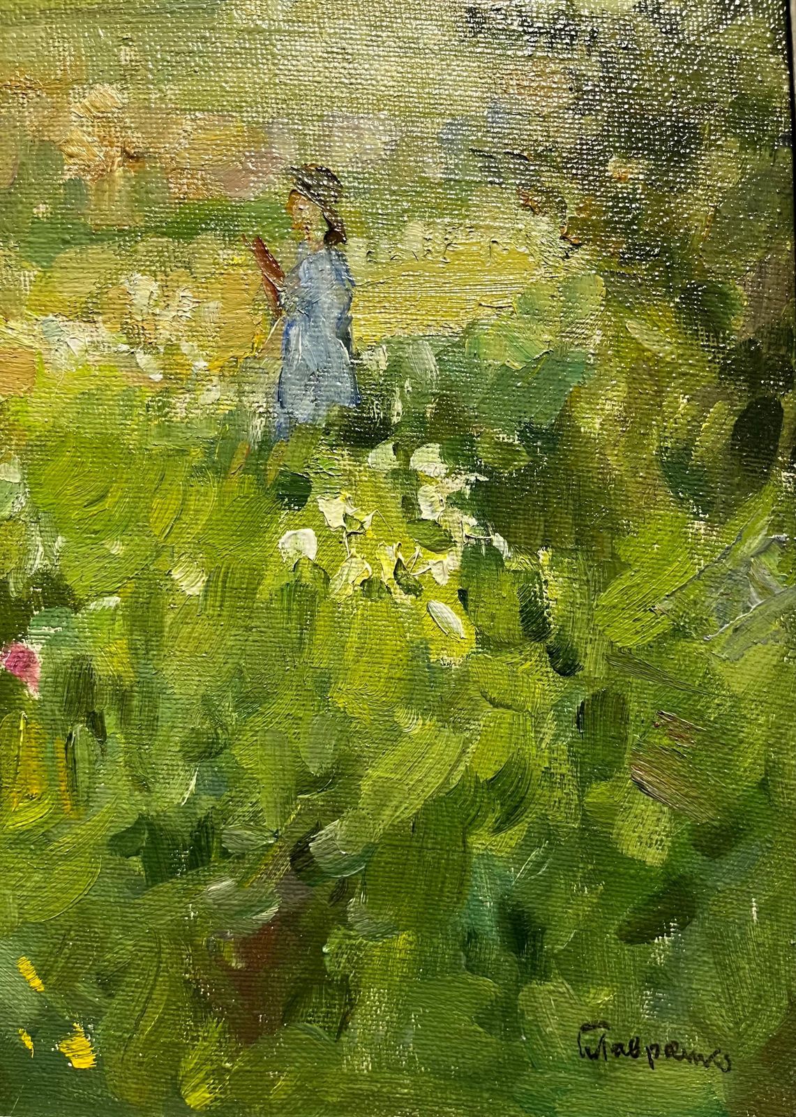 Boris Lavrenko"Summer" Oil Cm. 47 X 55  19851984 photo Art