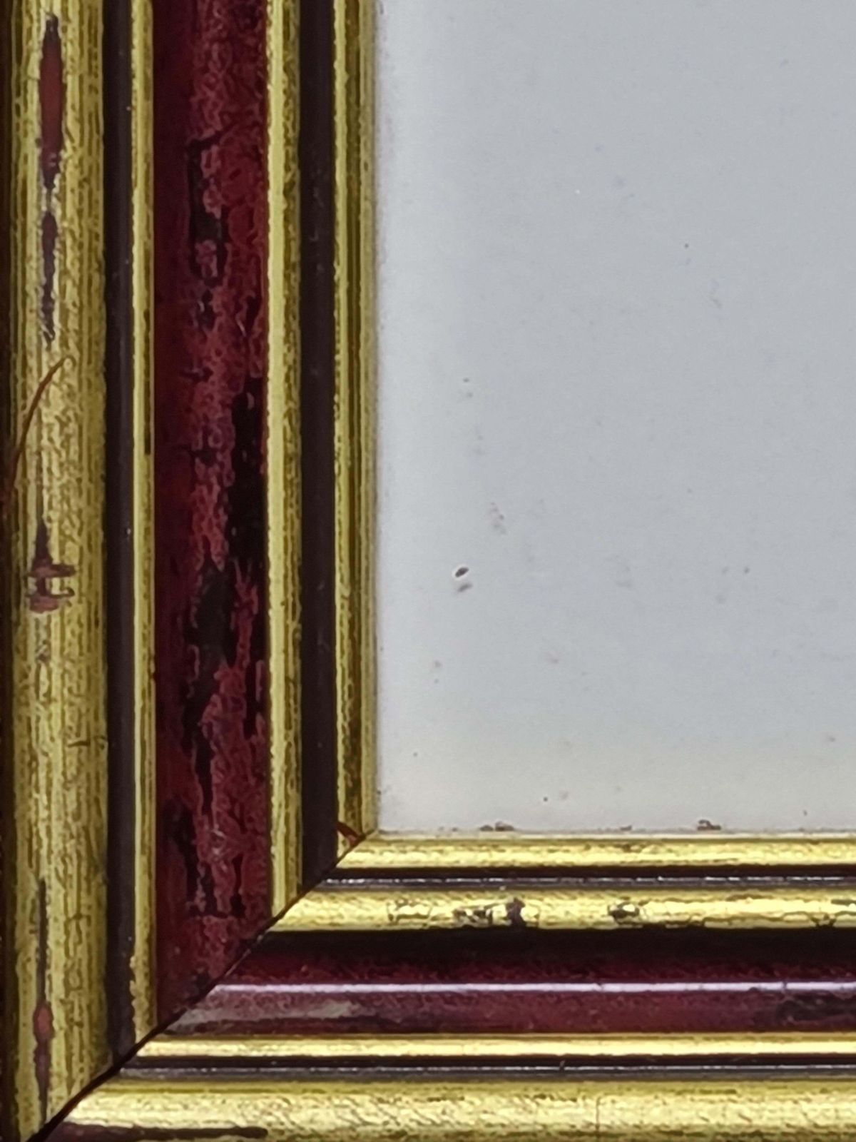 photo furniture Unknownsanguine Watercolour Study Of A Cubist Head With Floral Painted Mount.