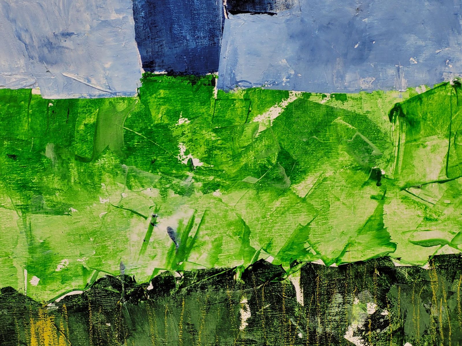 Christian Manoury Contemporary Abstract Expressionist Color Field Landscape.  Les Champs Xi.2020 photo buy