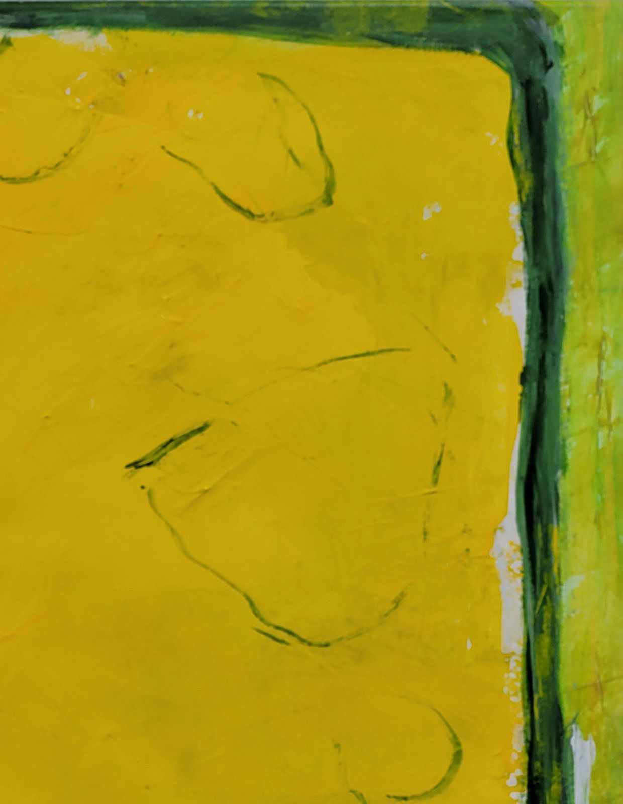 photo furniture Christian Manoury Contemporary Abstract Expressionist Color Field Landscape, Les Champs Iv2021