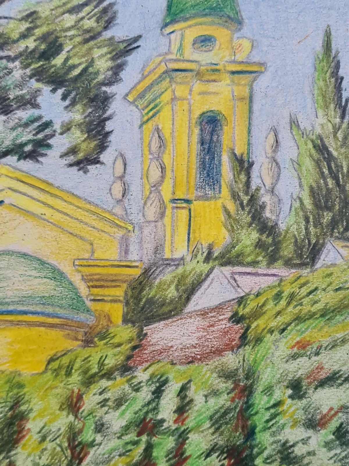 photo furniture French Mid Century Drawing, 'Ligne Claire' After Hergé, Nice, South Of France1969