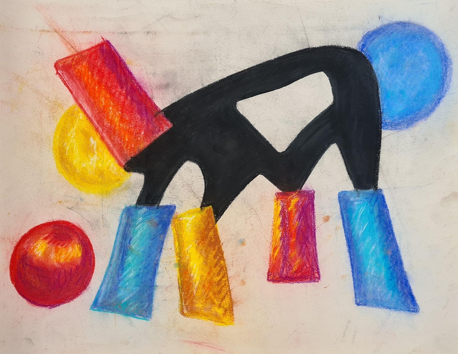 Abstract Homage To Alexander Calder By Djoklevic