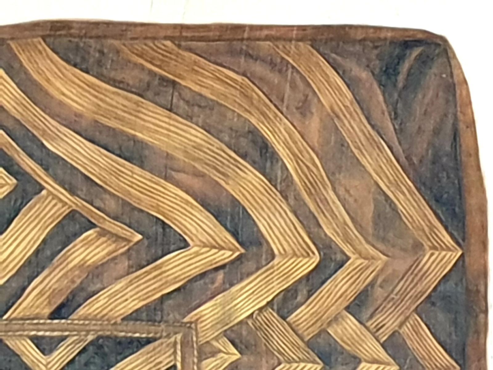 La Roche Laffitte, Painting Of An Antique Caucasian 'Kuba' Tribal Item, Watercolour On Silk photo buy