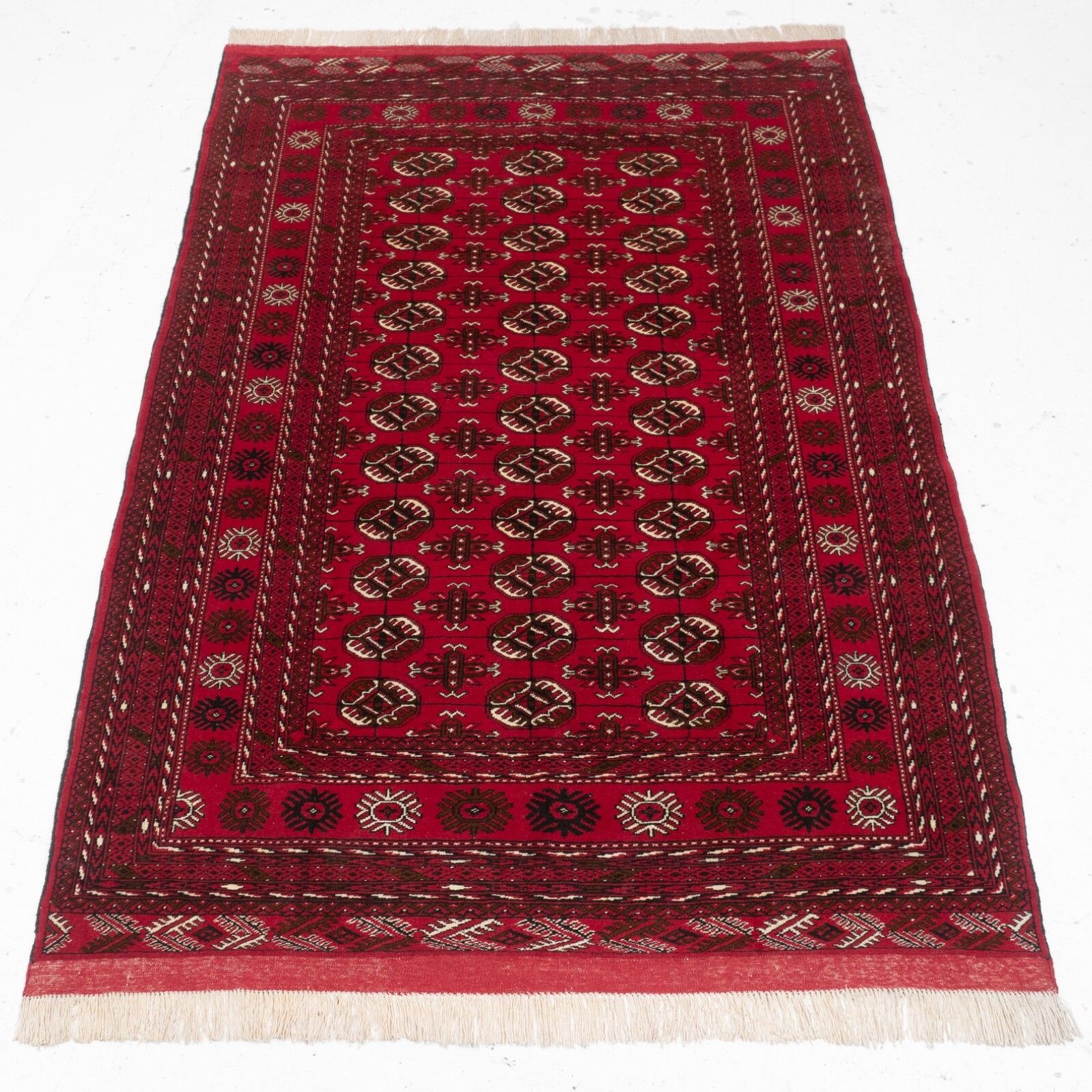 Turkmen Tekke Handwoven Rug Mid Late C.20th 211 X 136 Cm (Oriental Turkomen) photo furniture