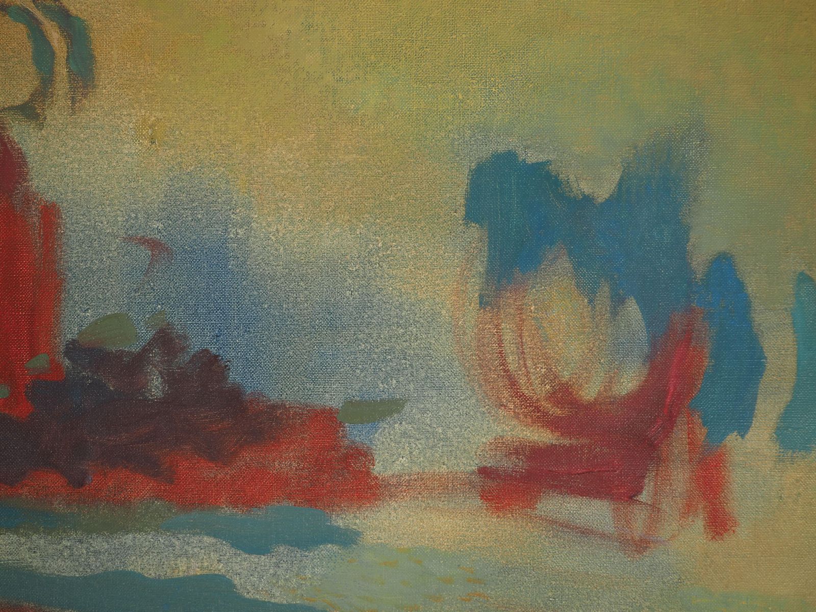 Surrealist Still Life   Original Oil On Canvas, Handsigned 1968 photo 1547.0