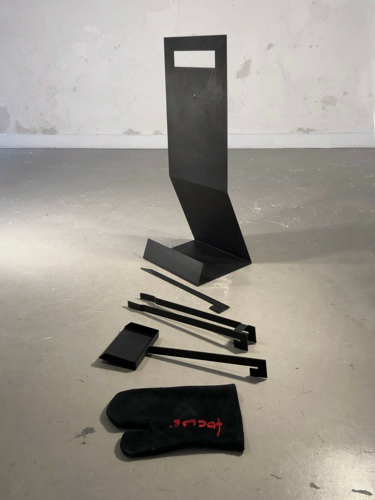 photo for sale 1980 Dominique Imbert Focus Necessary Post Modernist Fire Memphis Szekely
