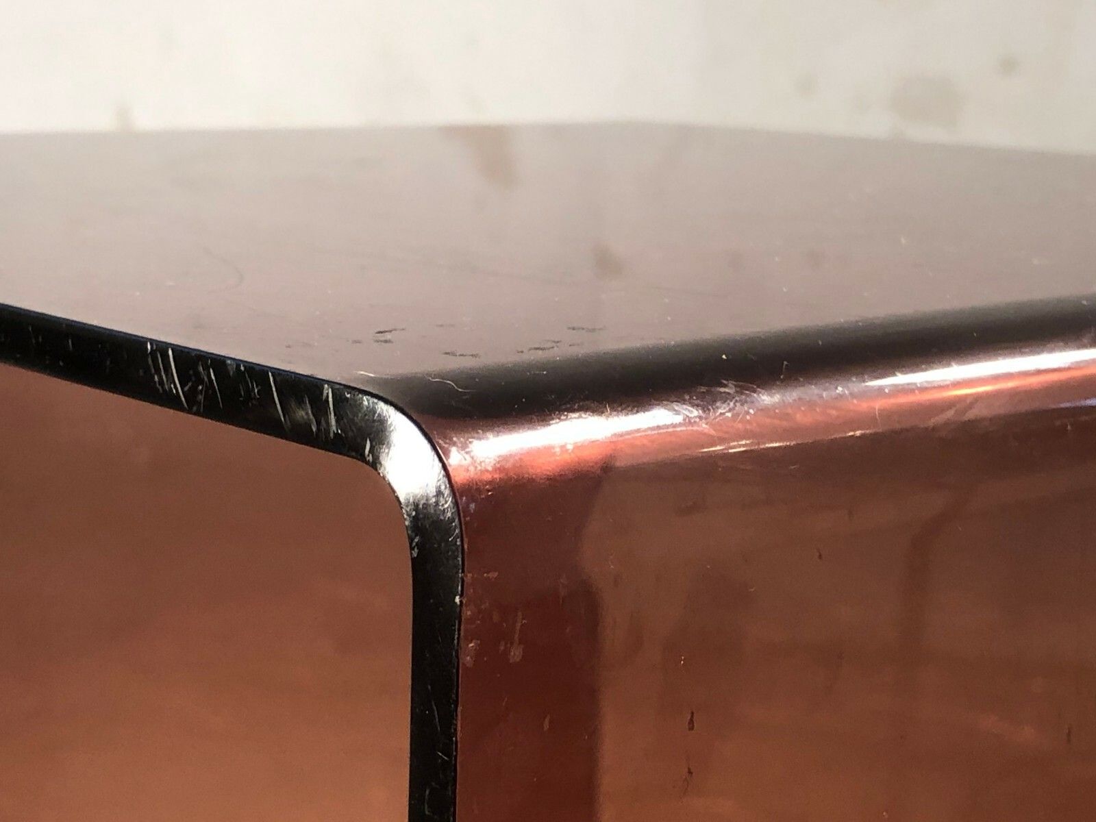 1970 Michel Dumas Postmodernist Space Age Coffee Table Or Bedside Mahey Pergay photo vintage