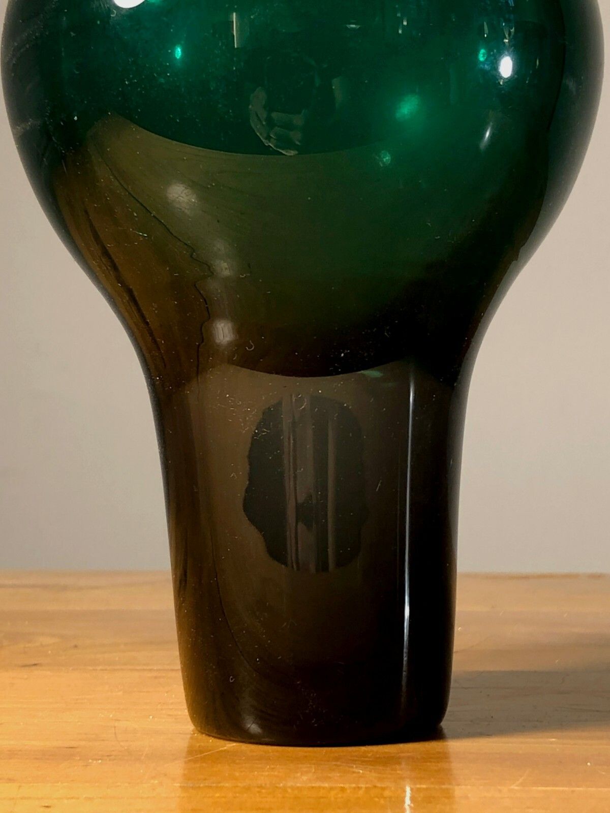 1970 Modernist Murano Venini Dansk Freeform Glass Sculpture Vase Scandinavian photo Home Decor