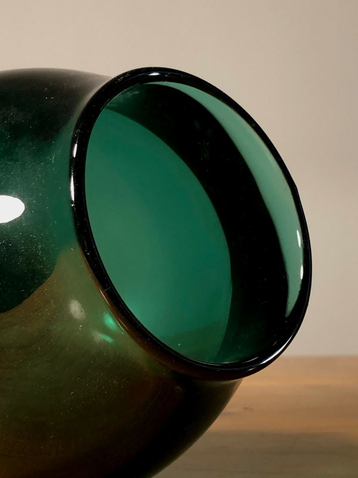 1970 Modernist Murano Venini Dansk Freeform Glass Sculpture Vase Scandinavian photo buy