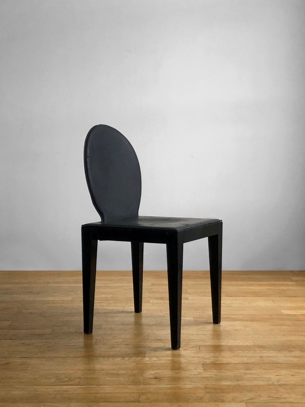1980 1990 Post Modern Leather Chair Castelbajac Neotu Starck Szekely