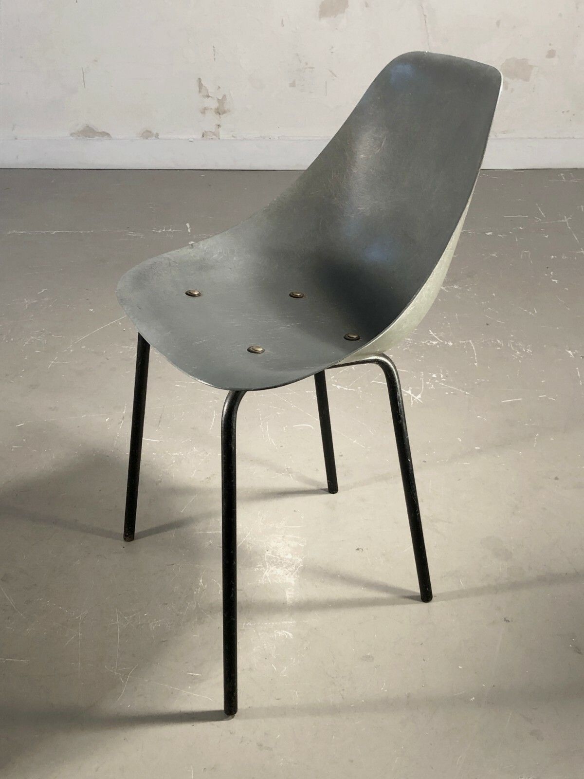 1950 Rene Jean Caillette Modernist Ladybug Chair Eames Reconstruction photo furniture
