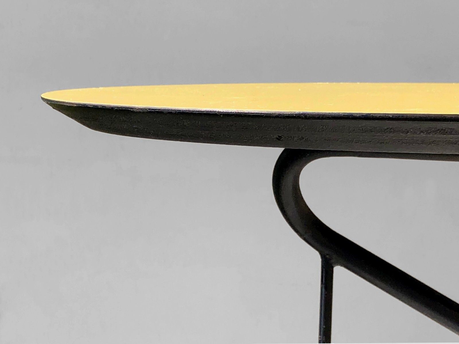 1950 Modernist Coffee Table Free Form Reconstruction Hitier Mategot Mobilor photo vinterior