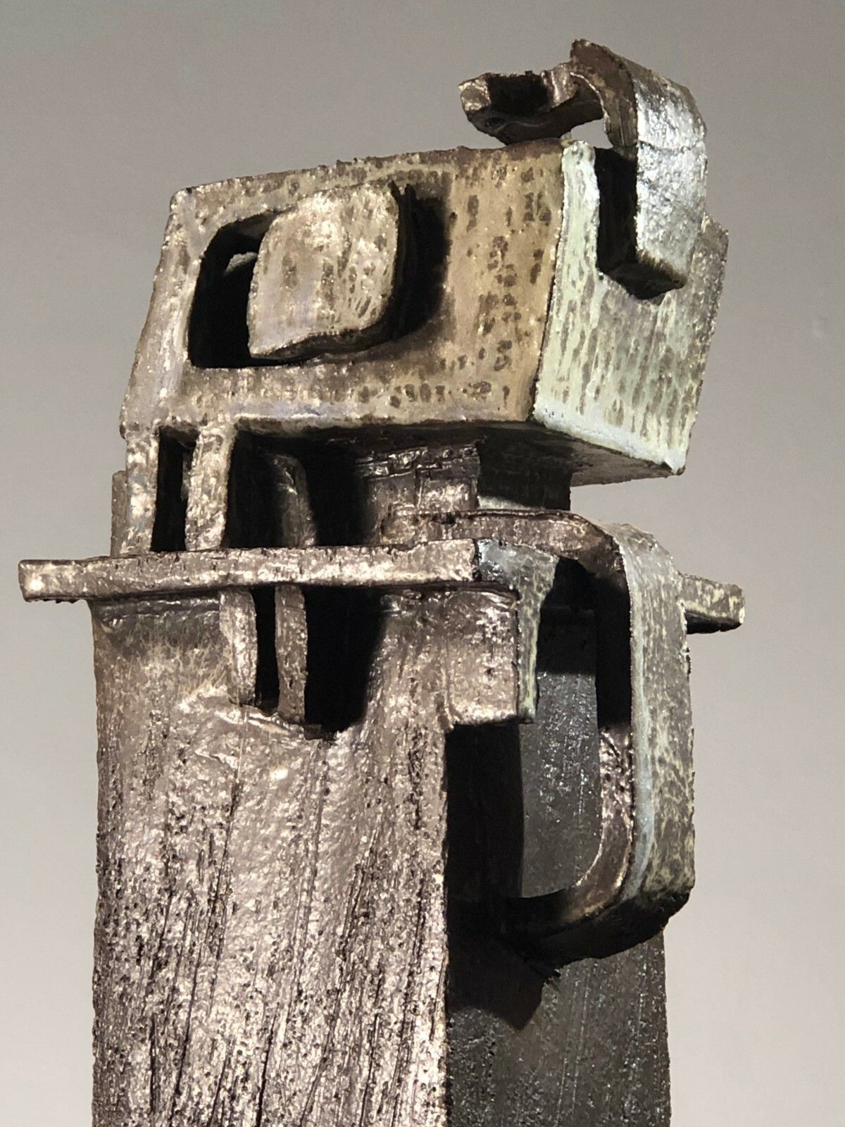 1970 La Borne Sculpture Modernist Zoomorph Brutalist Derval Deblander Ivanoff photo furniture