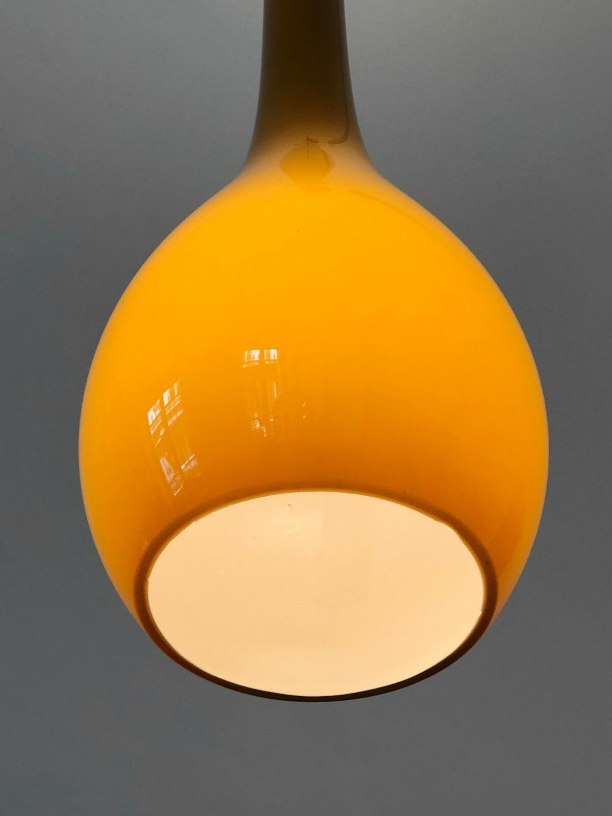 1960 Murano Suspension Modernist Glass Chandelier Free Form Venini Morin photo vinterior
