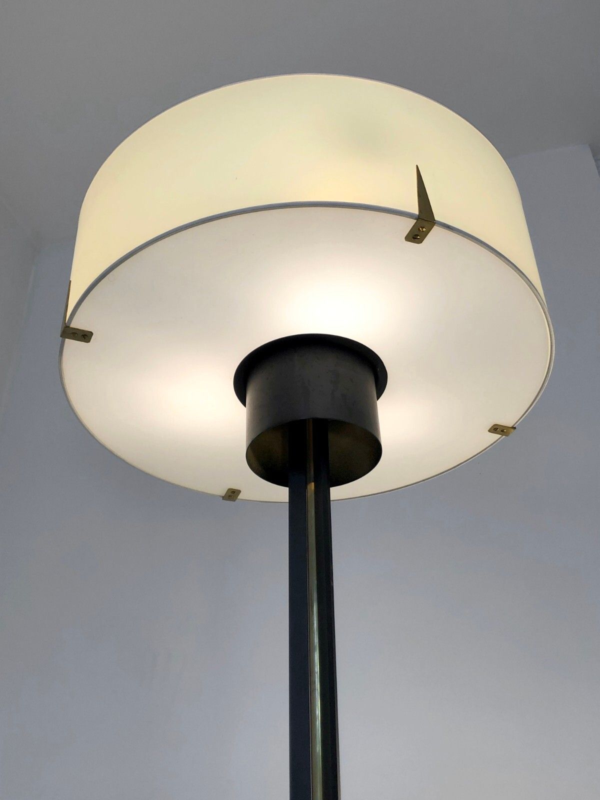 1950 Arlus Modernist Fifties Shabby Chic Streetlight Stilnovo Arteluce Disderot photo Lighting