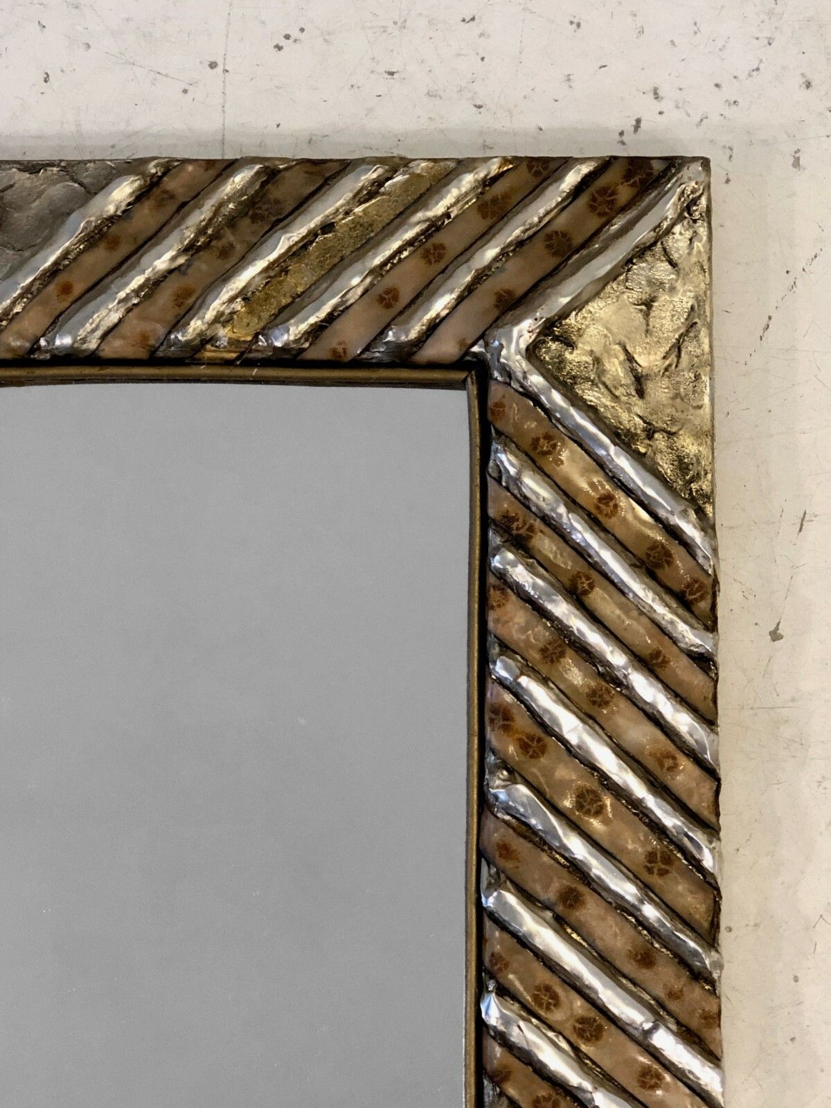 1970 Fitterman Mirror Art Deco Modernist Artist Sculpture Shabby Chic photo 1516.0
