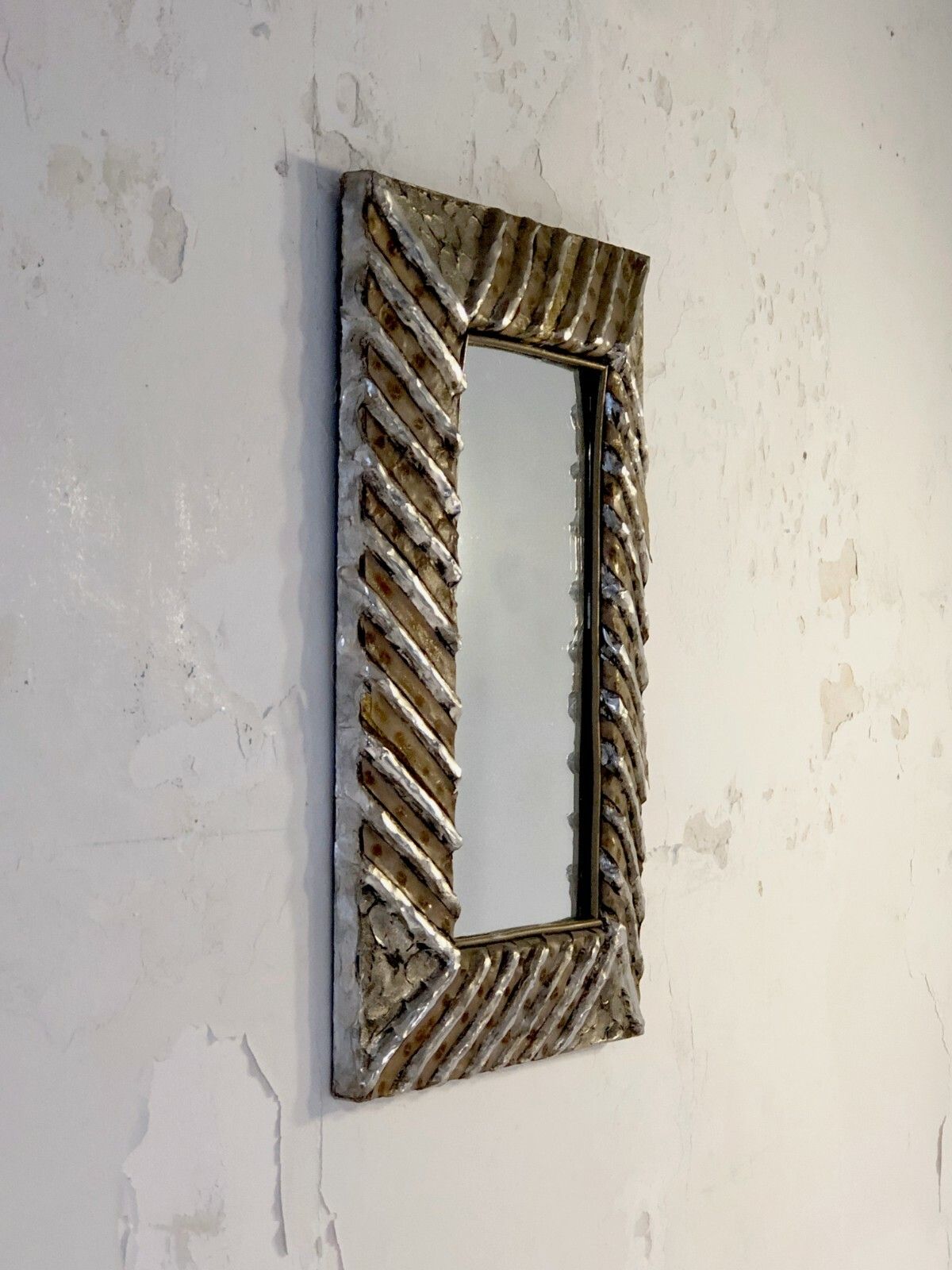1516.0 1970 Fitterman Mirror Art Deco Modernist Artist Sculpture Shabby Chic photo