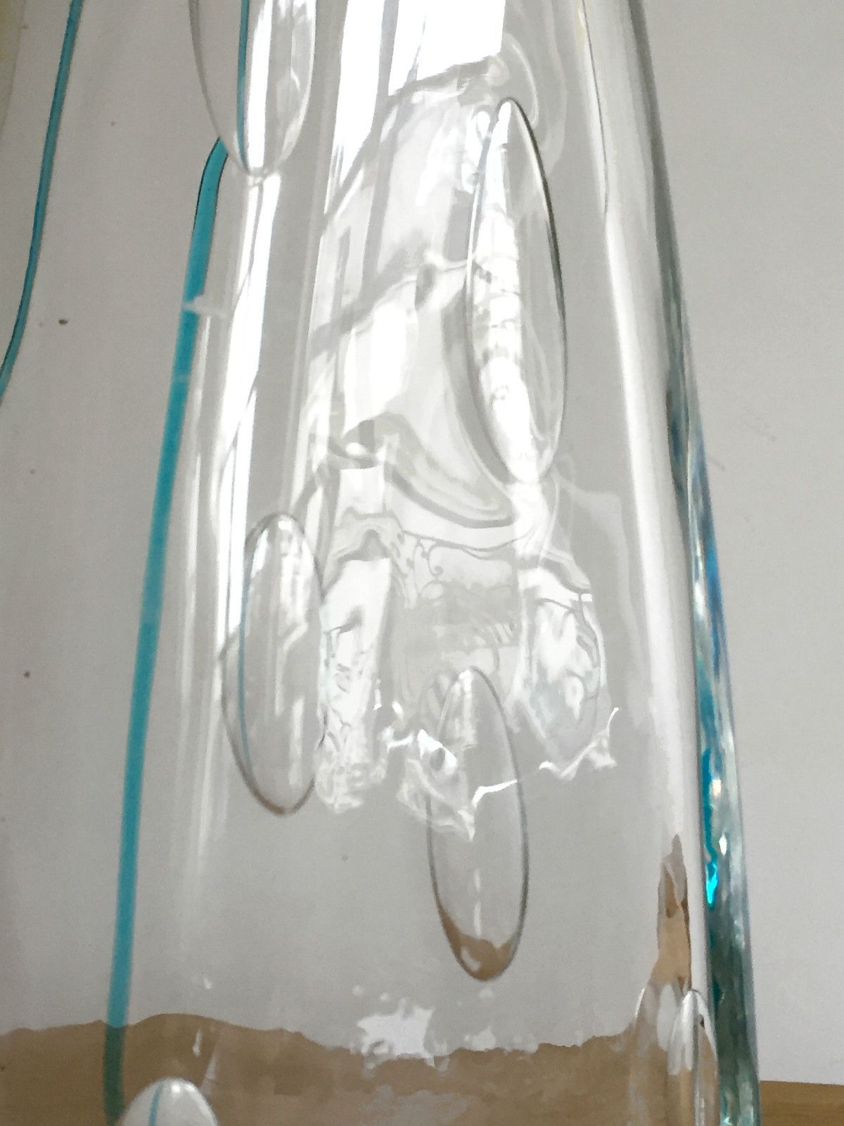 1980 Post Modernist Sculpture Glass Vase Memphis Free Form Venini Murano photo buy