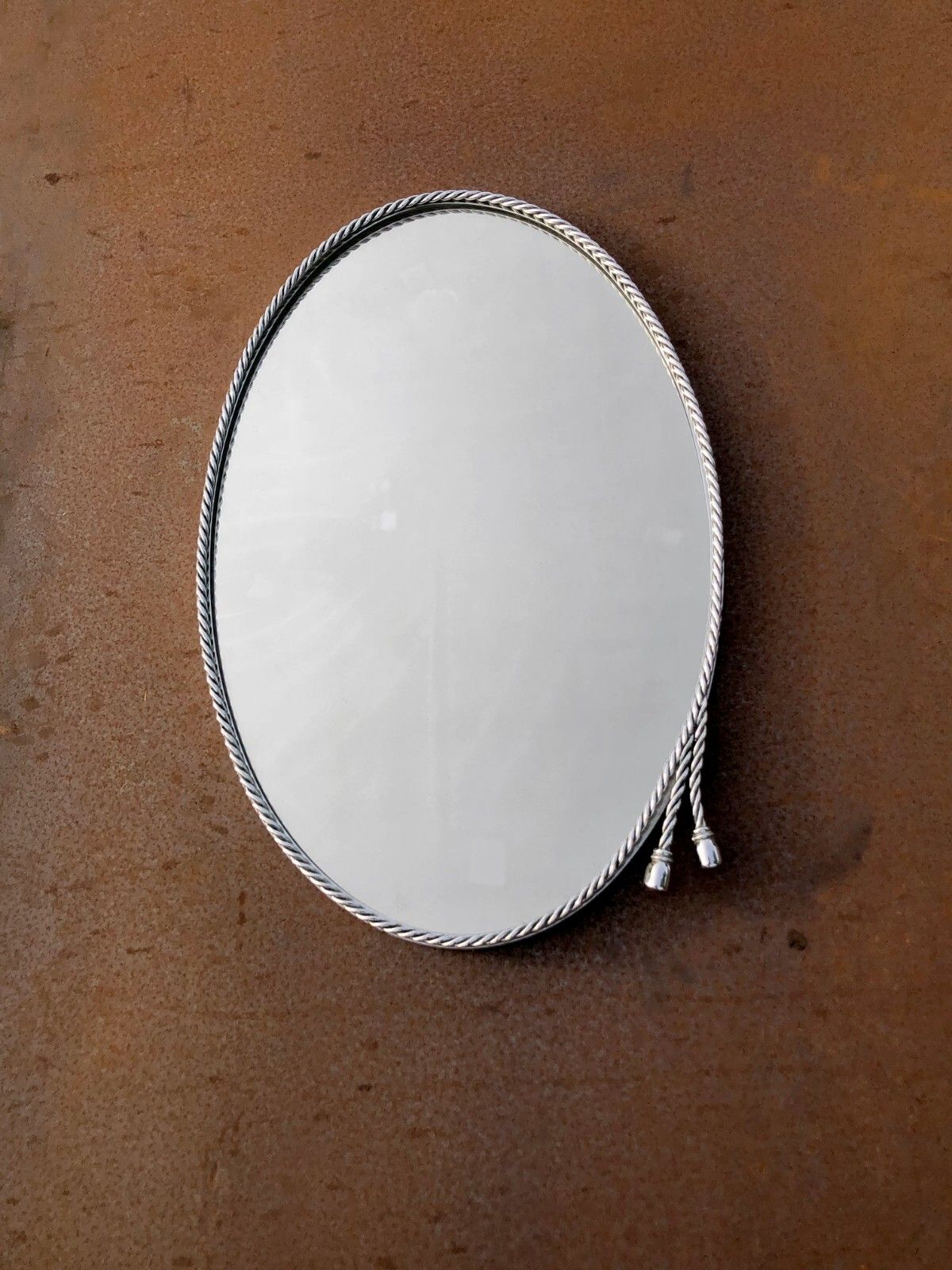 1970 House Art Deco Mirror Rings Shabby Chic Romeo Rega Jansen Maria Pergay