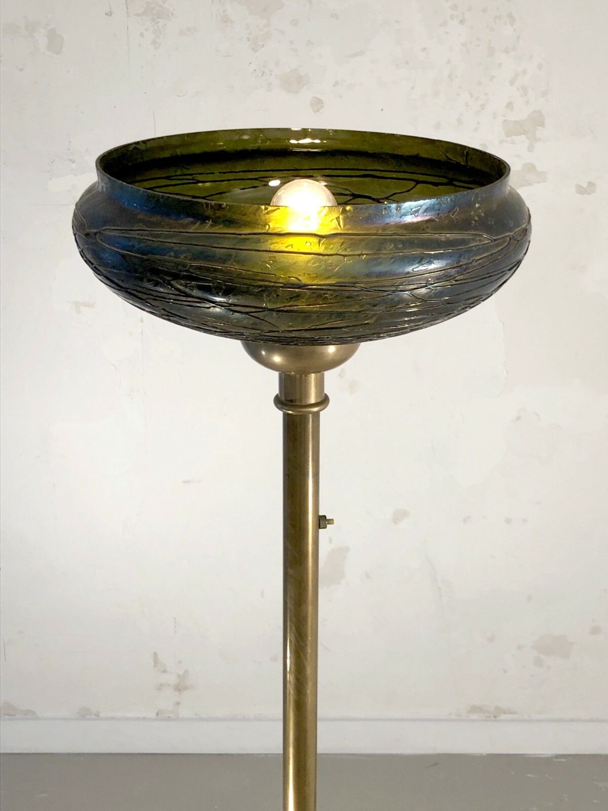 1920 Pallme & Koenig Art Deco Nouveau Wiener Workshop Shabby Chic Lamp photo vinterior