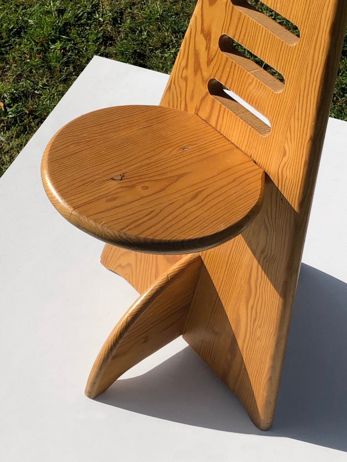 1970 1980 Gijs Boelaars Chair Sculpture Post Modern Memphis Space Age photo furniture