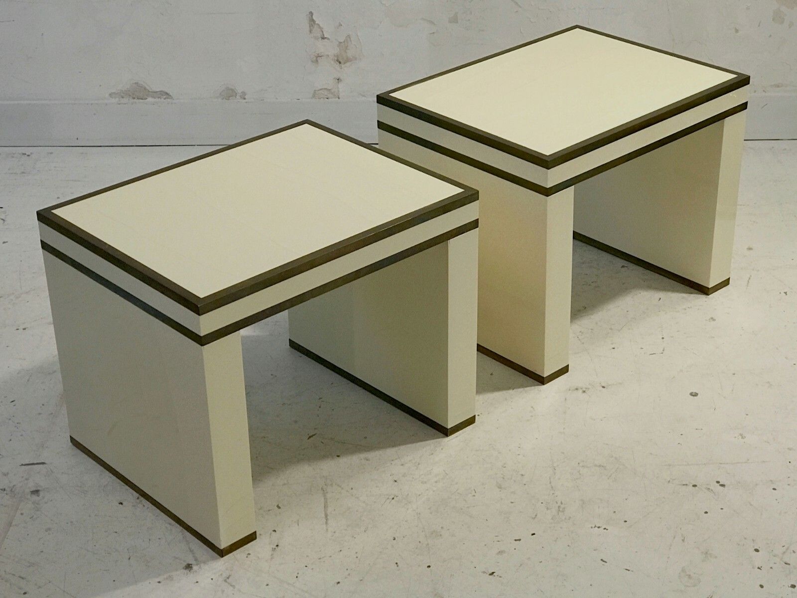 photo furniture 1970 Jansen Chevets Art Deco Modernist Shabby Chic Jc Mahey Pergay Dupré Lafon