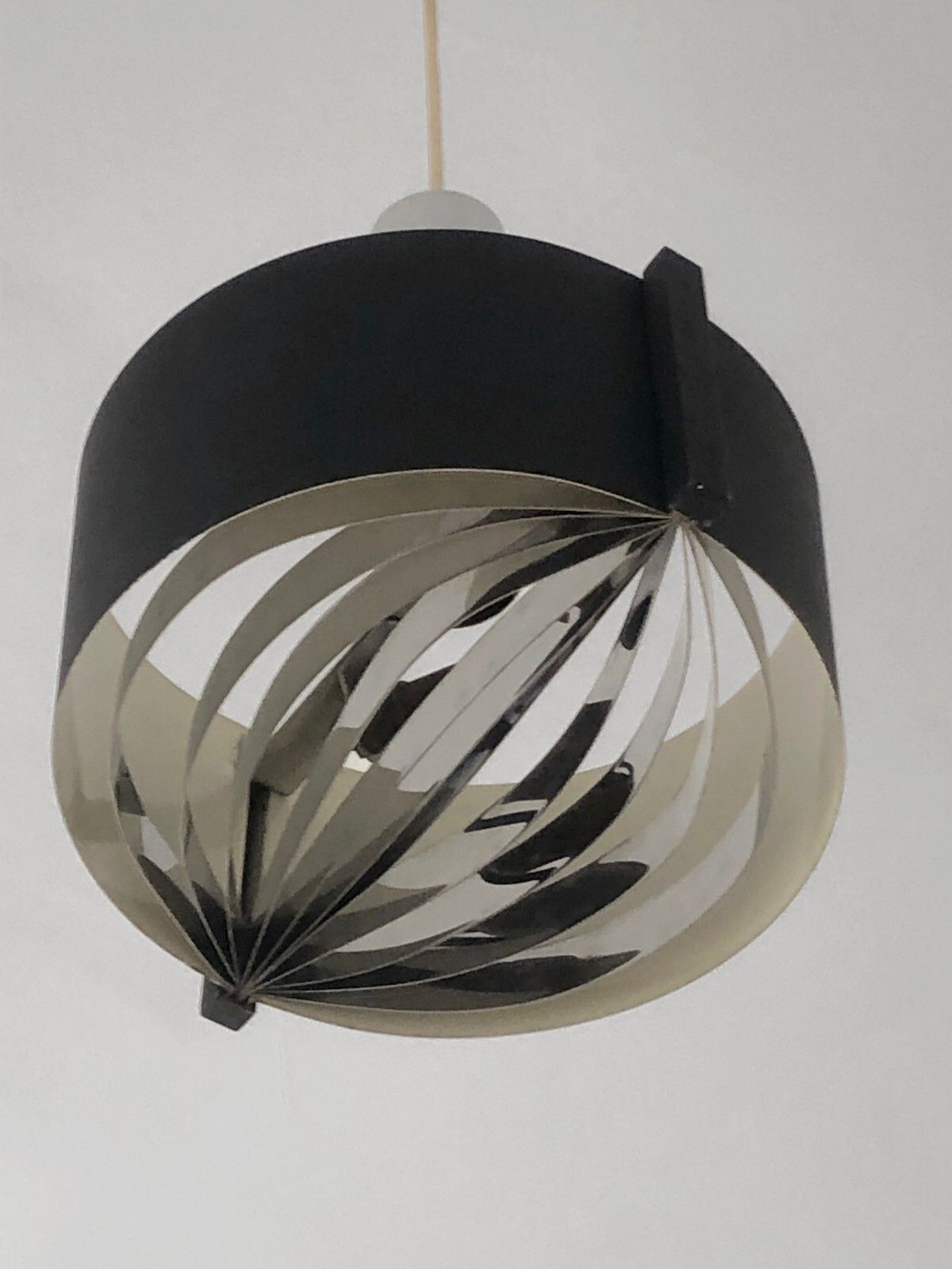 1960 Parsscot Kinetic Modernist Chandelier Suspension Stilnovo Arteluce photo Lighting