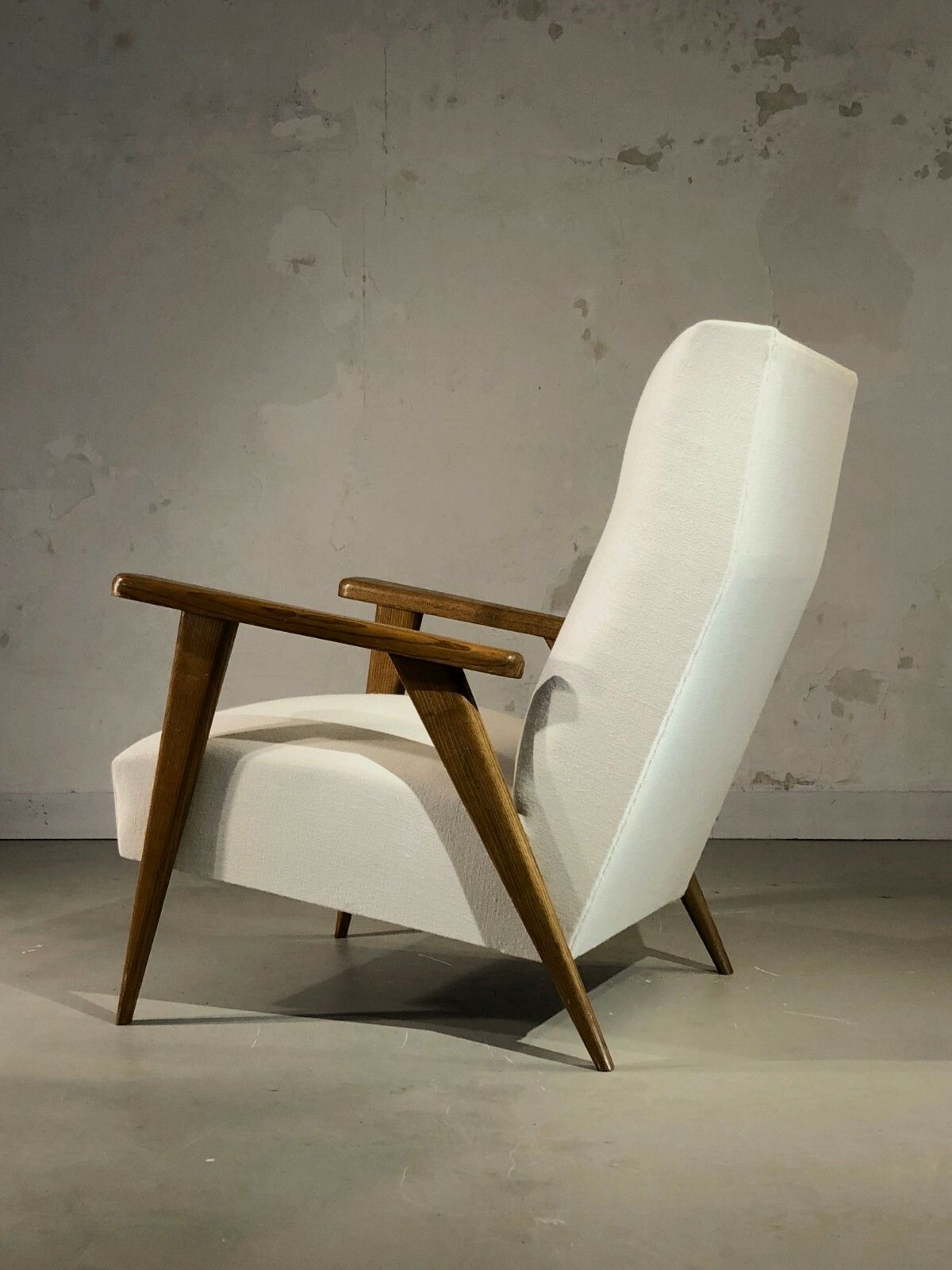 photo buy 1950 Modernist Chair Reconstruction Free Form Motte Guariche Caillette