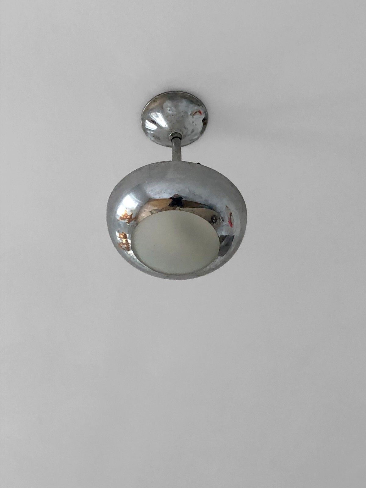1930 1/2 Suspension Luster Art Deco Modernist Bauhaus Cubist Adnet Perzel