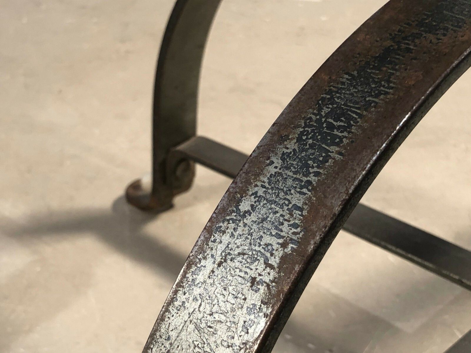 Furniture 1950 Modernist Reconstruction Bauhaus Industrial Workshop Chair Chapo Perriand photo