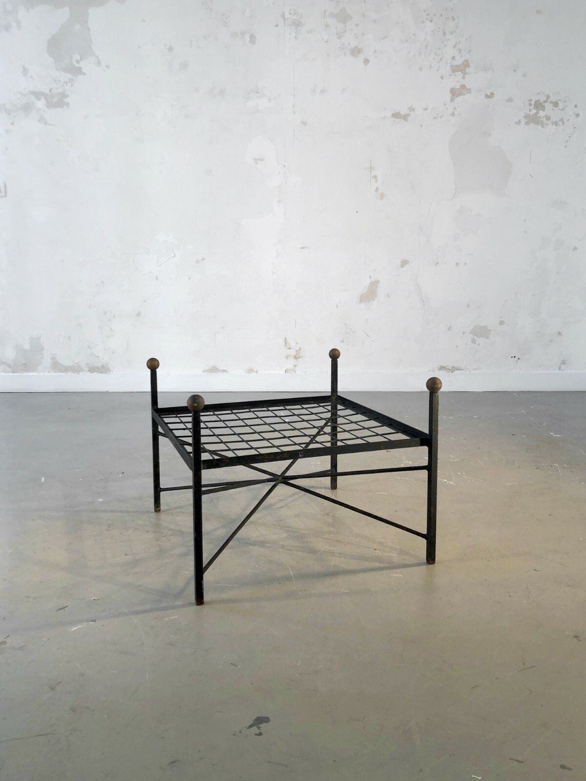 1950 Art Deco Modernist Free Form Coffee Table Adnet Royre Mategot photo vinterior