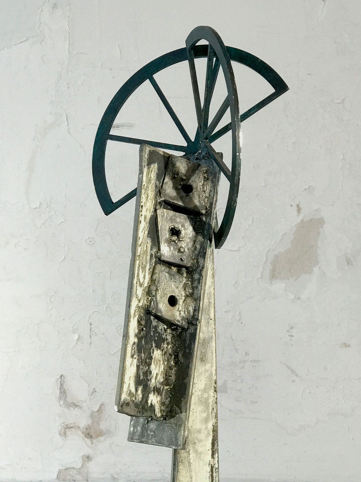 1990 Post Modernist Brutalist Sculpture Free Form Shabby Chic photo 2021.0