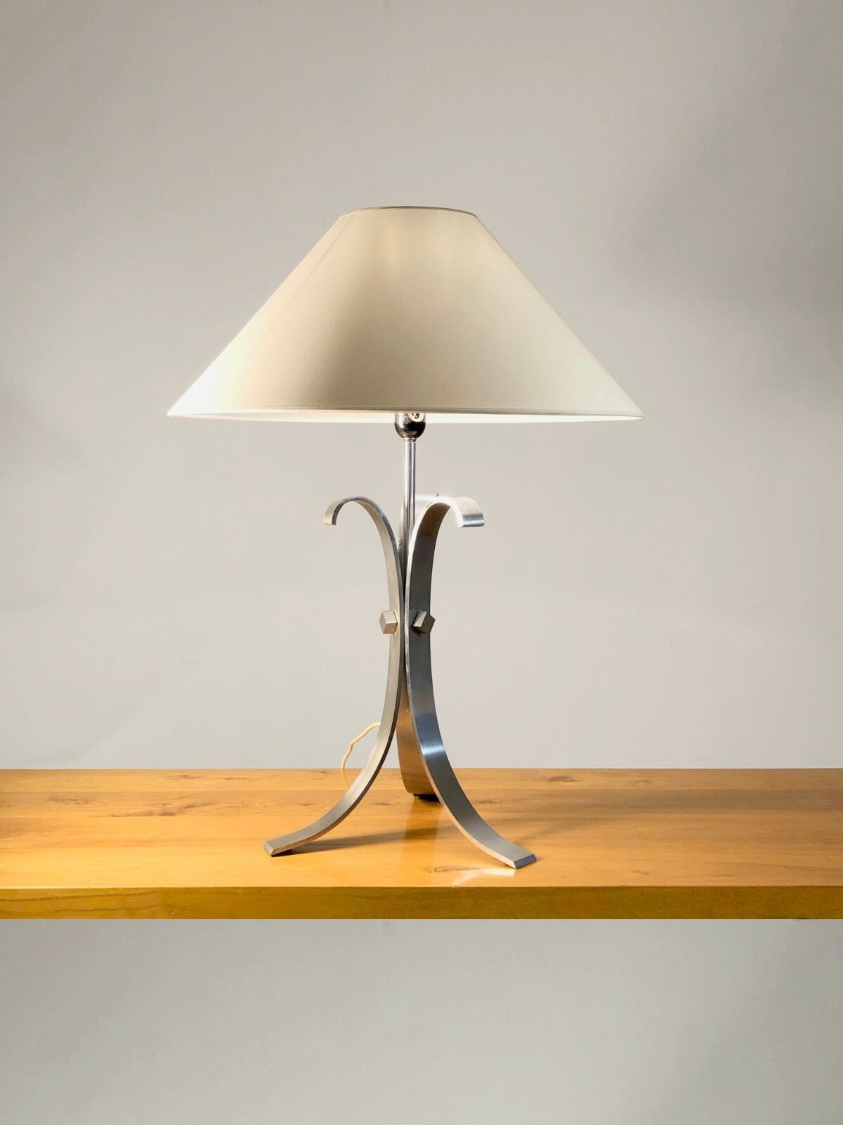 1970 Lamp "Tan" Post Modernist Shabby Chic Space Age Pergay Kappa Monnet