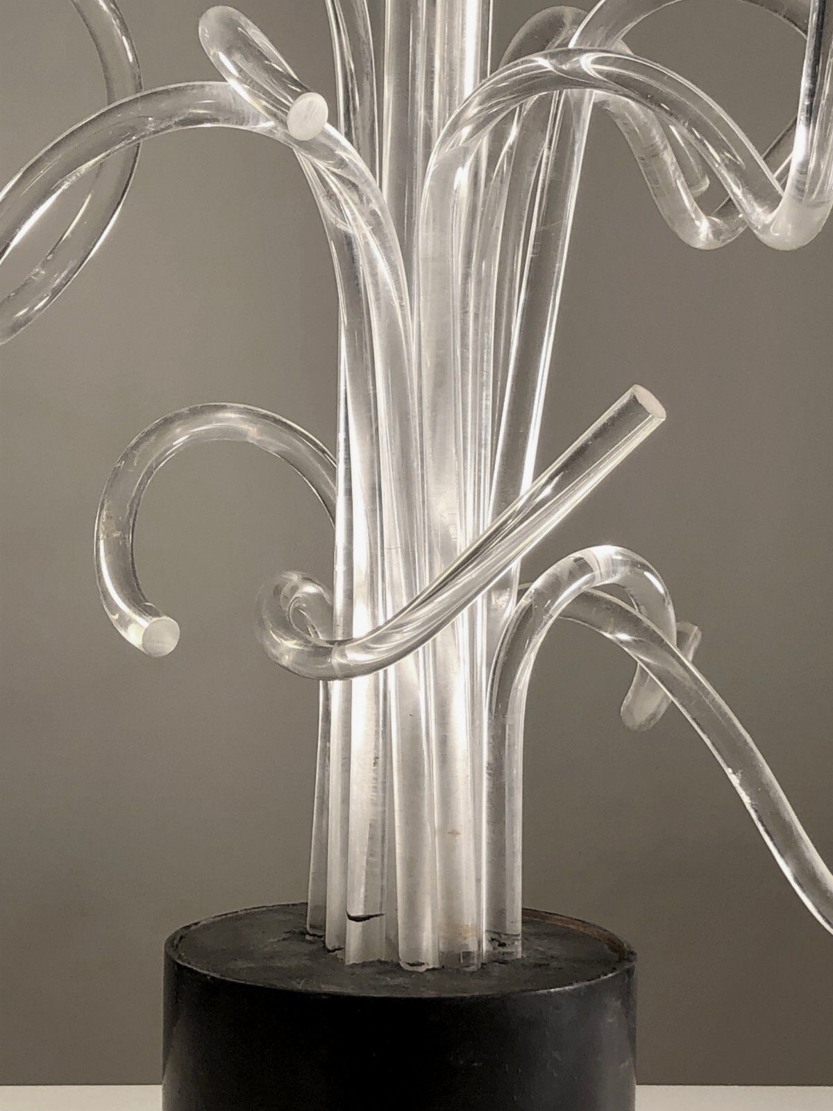 1970 Philippe Cheverny Kinetic Sculpture Plexiglas Op Art Pop Lucite Space Age photo for sale